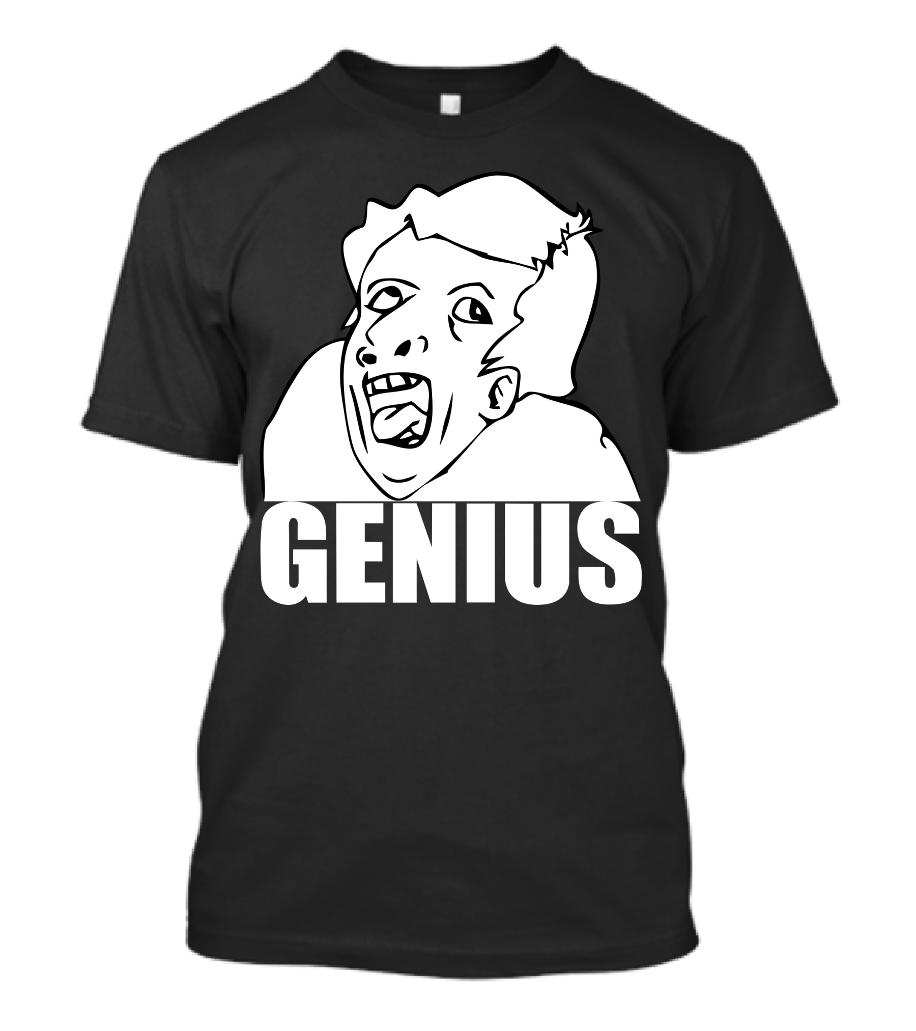 GENIUS Meme Face T-Shirt