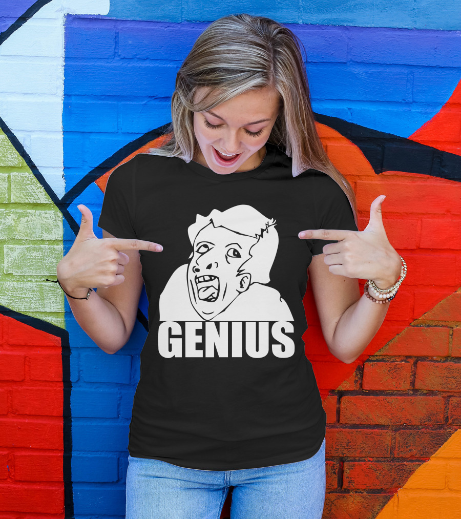 GENIUS Meme Face T-Shirt