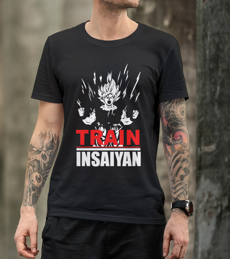 Train Insaiyan Goku Super Saiyan Power Burst T-Shirt
