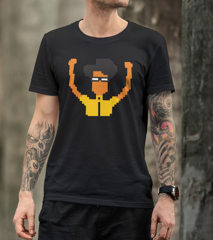 He It Crowd Maurice Moss Pixel Art Enthusiast T-Shirt
