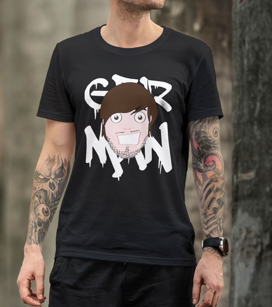 Holasoygerman Cartoon Character Face T-Shirt
