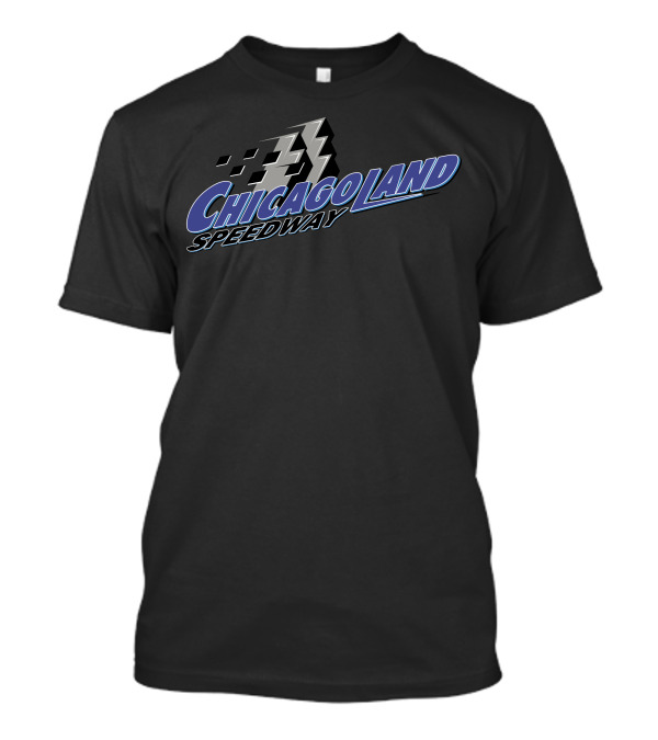 Chicagoland Speedway Cool Racing Checkerboard T-Shirt