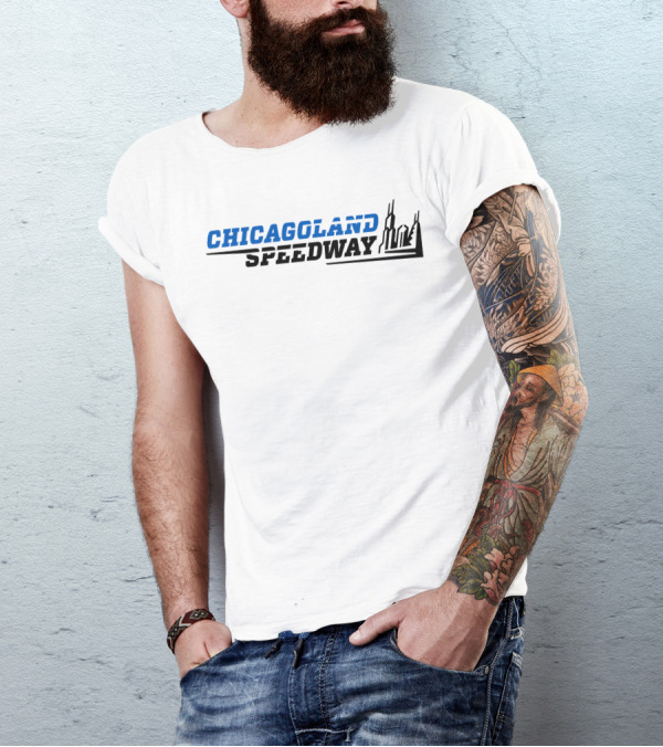 CHICAGOLAND SPEEDWAY Skyline T-Shirt