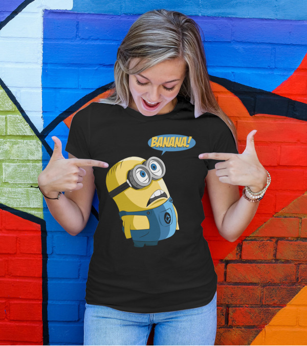 Minion Banana Funny Despicable Me Character T-Shirt