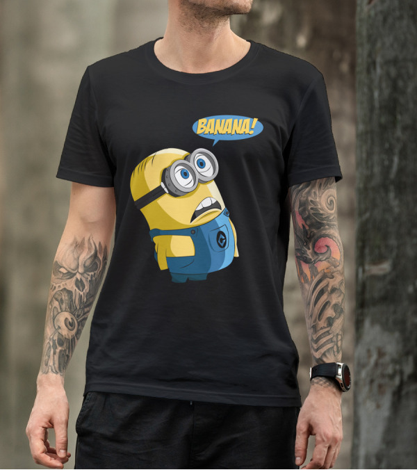 Minion Banana Funny Despicable Me Character T-Shirt