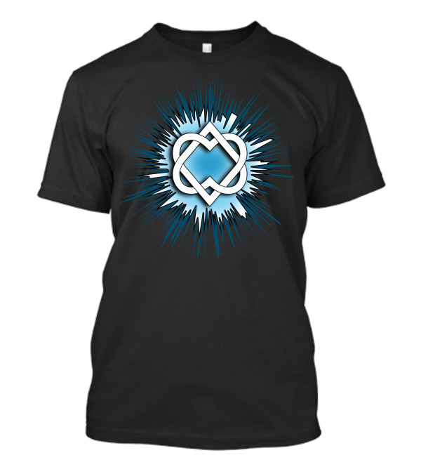 Leonard Cohen Unified Heart Burst T-Shirt