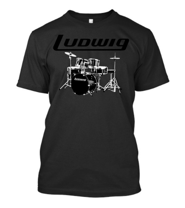 Ludwig Drum Set Classic Black Kit T-Shirt
