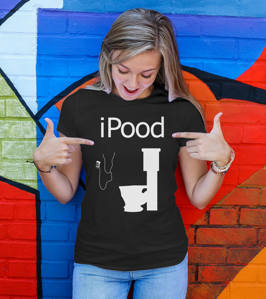 IPood Toilet Listening T-Shirt