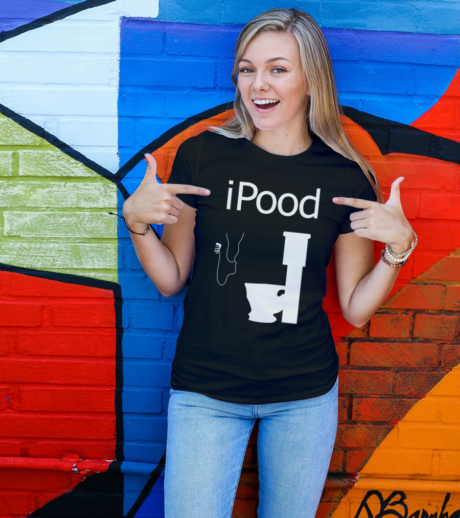 IPood Toilet Listening T-Shirt