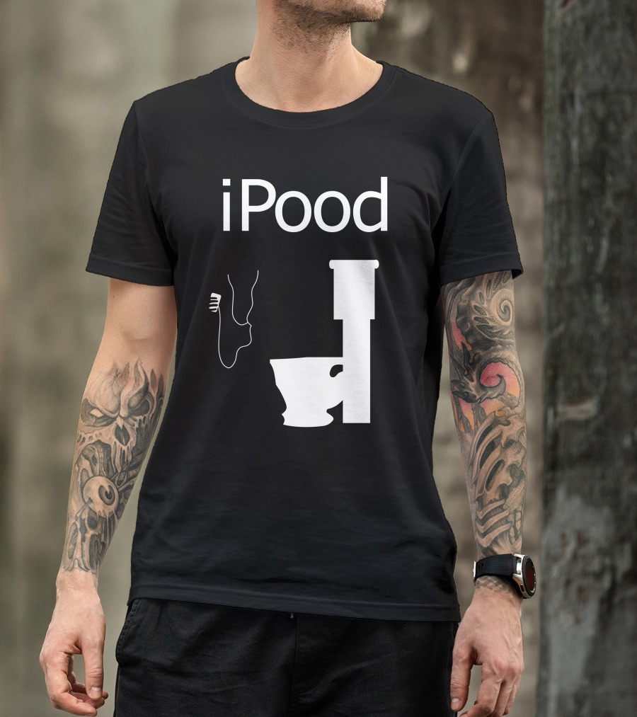 IPood Toilet Listening T-Shirt