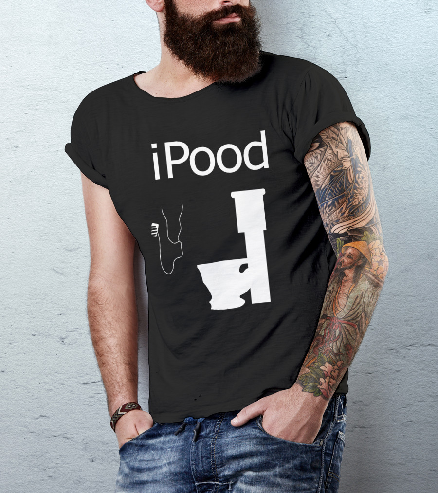 IPood Toilet Listening T-Shirt
