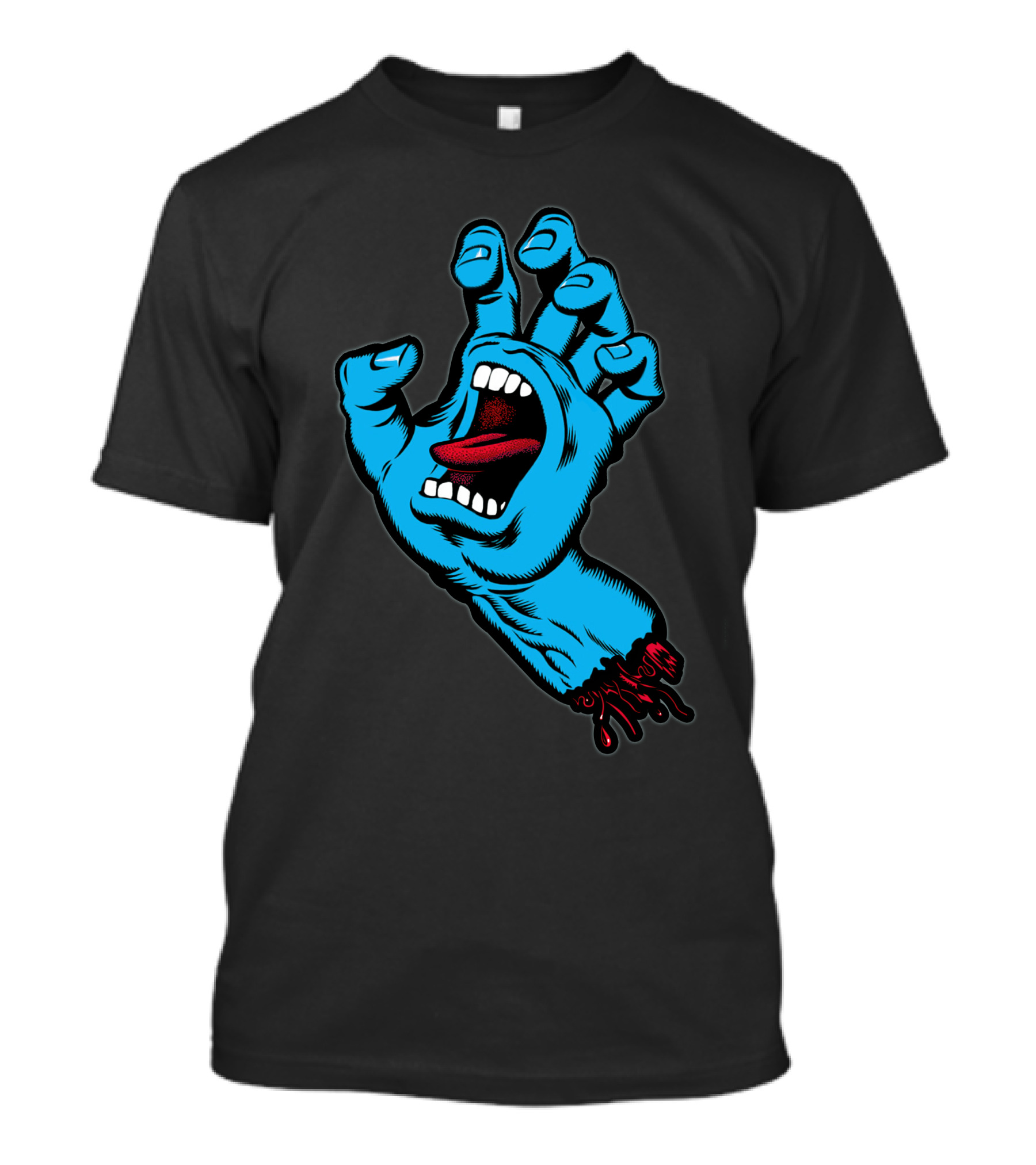 Santa Cruz Screaming Hand By Jim Phillips T-Shirt