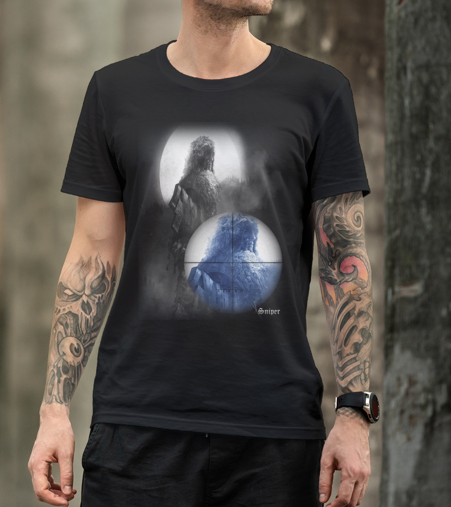 Sniper Silent Army Veteran Day T-Shirt