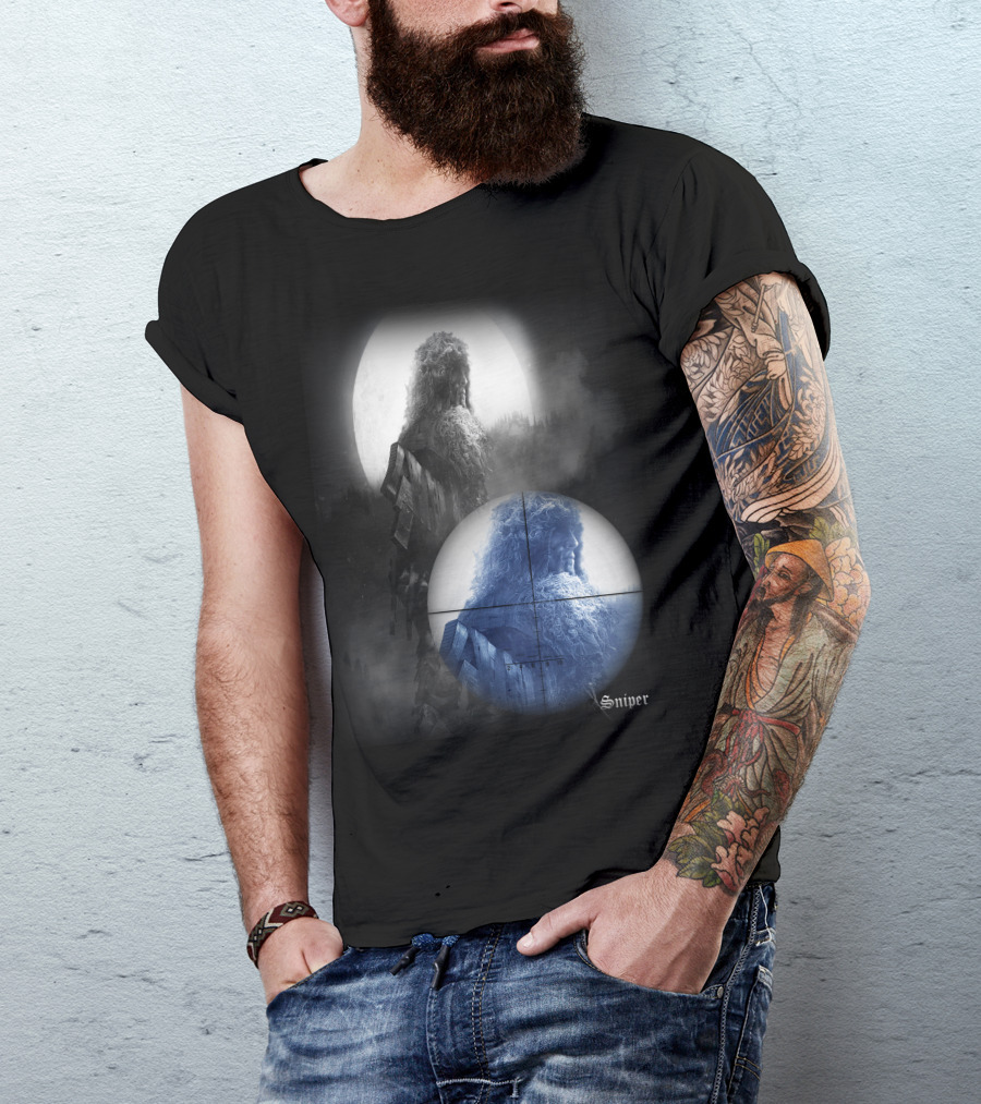 Sniper Silent Army Veteran Day T-Shirt