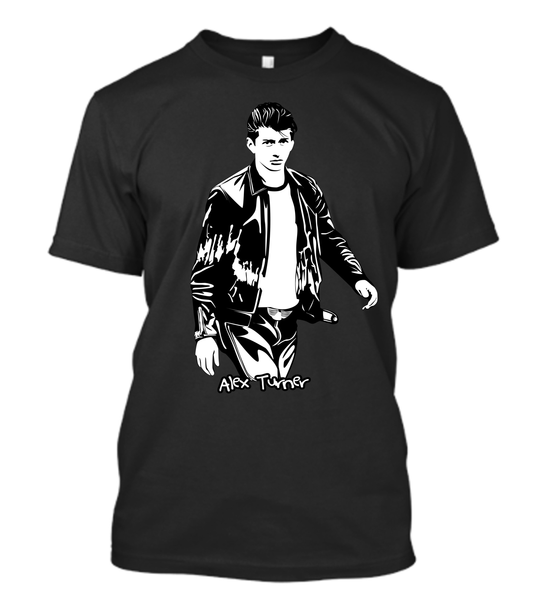 Alex Turner Iconic Leather Jacket T-Shirt