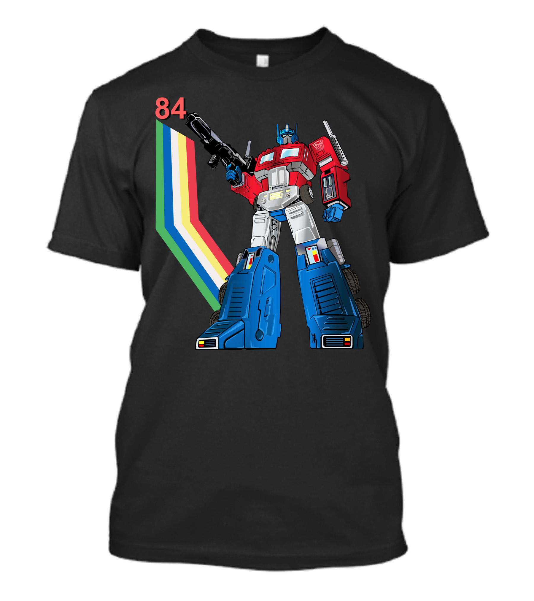 84 Vector Optimus Retro T-Shirt