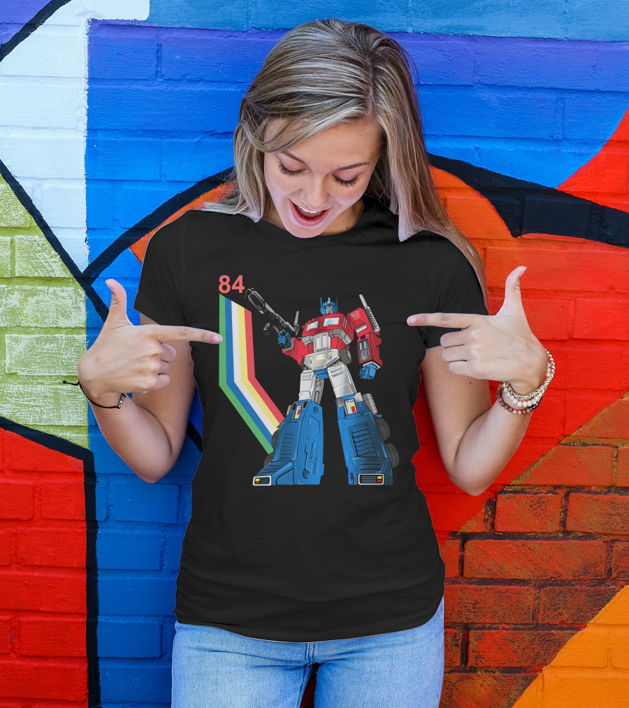 84 Vector Optimus Retro T-Shirt