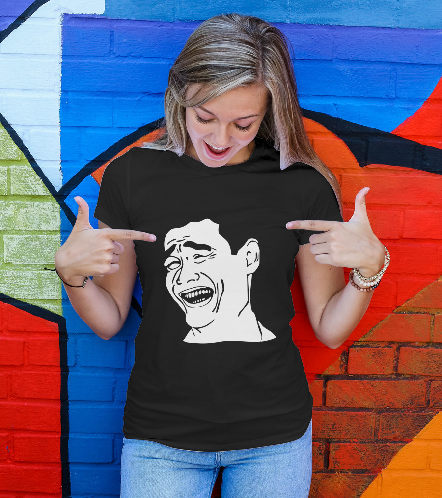 Bitch Please Meme Yao Ming Face T-Shirt