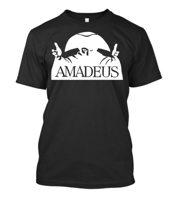 Amadeus Movie Iconic Silhouette And Title T-Shirt