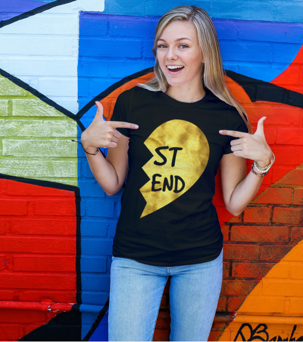 ST END Best Friend Broke Heart T-Shirt