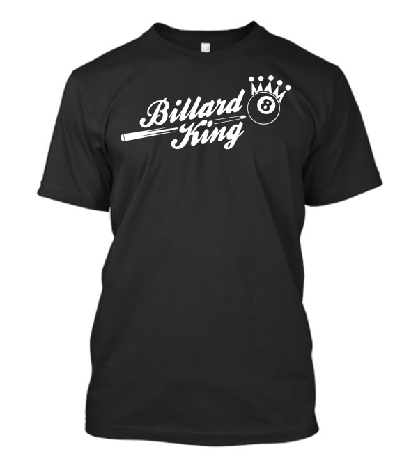 Billard King 8 Ball Crown T-Shirt