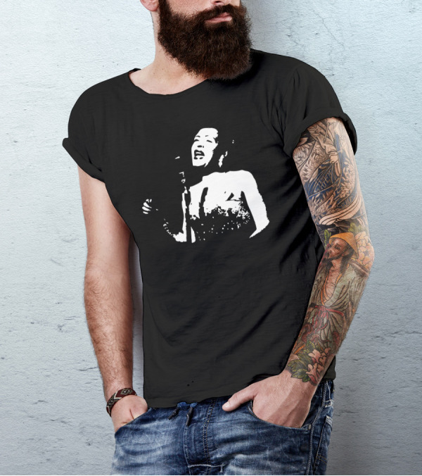 Billie Holiday Jazz Singer T-Shirt