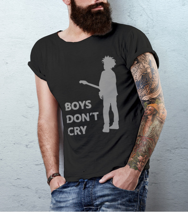 BOYS DON'T CRY Guitar T-Shirt
