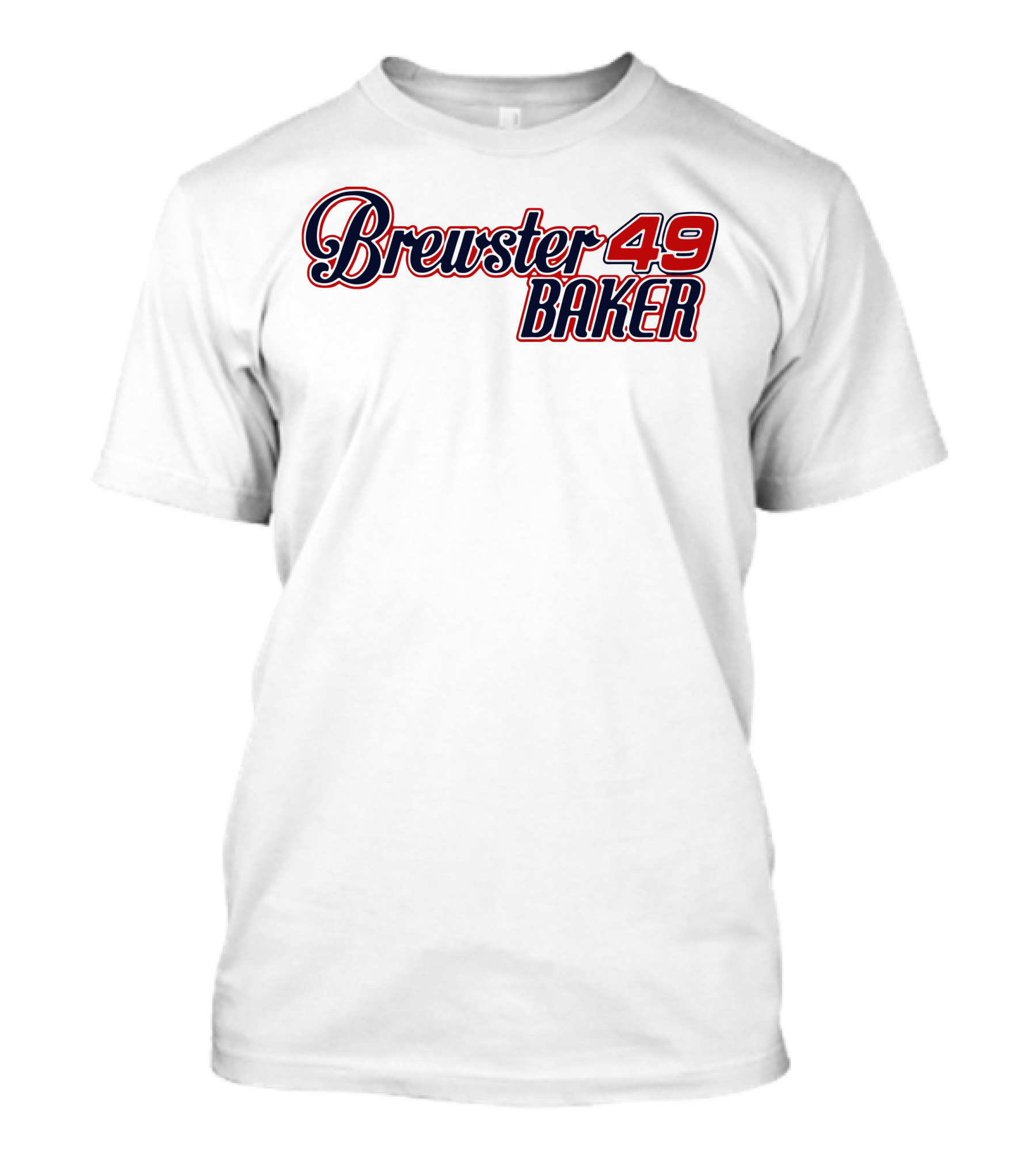 Brewster Baker 49 Six Pack Movie Kenny Rogers T-Shirt
