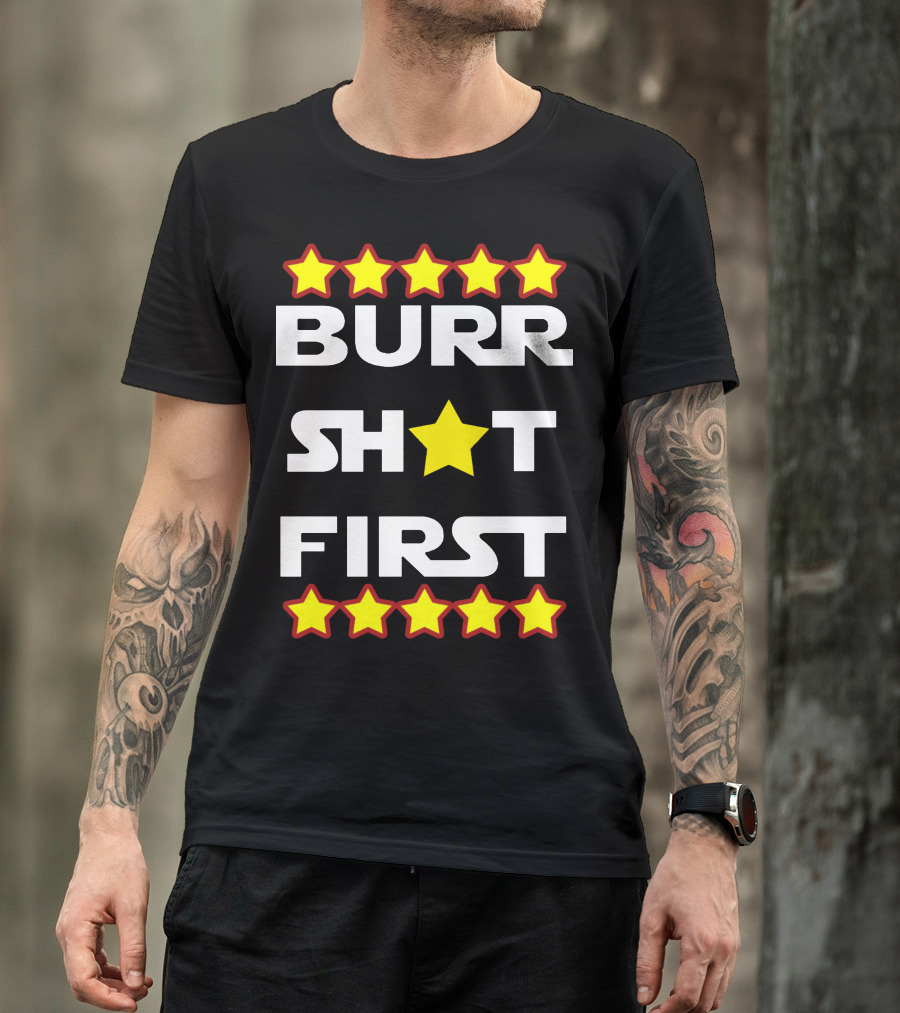 Burr Shot First Star Wars Parody Hamilton Crossover T-Shirt
