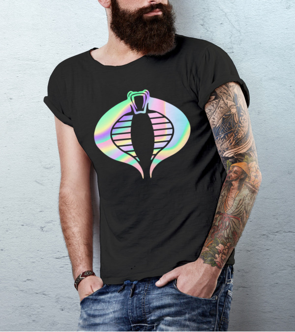 GI Joe Cobra Commander Hologram T-Shirt