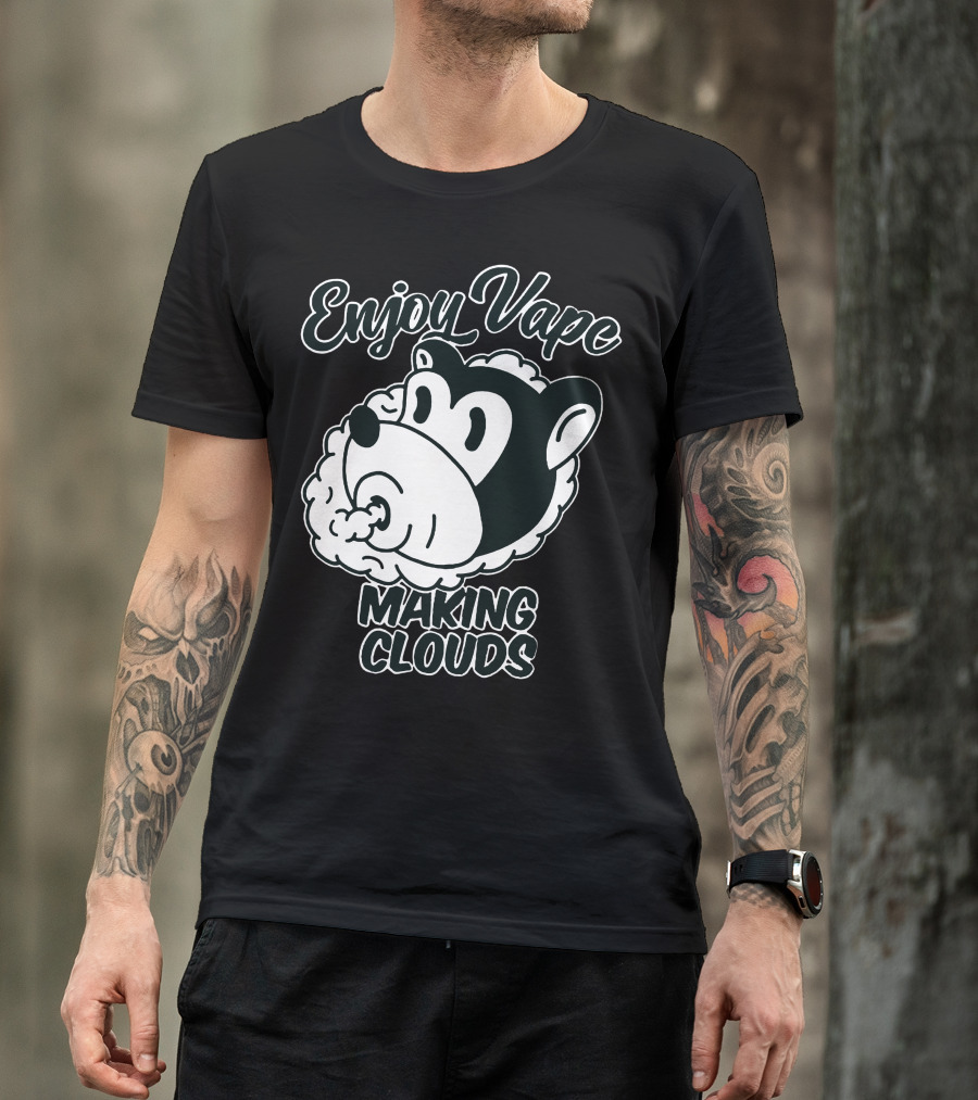 Enjoy Vape Making Clouds T-Shirt