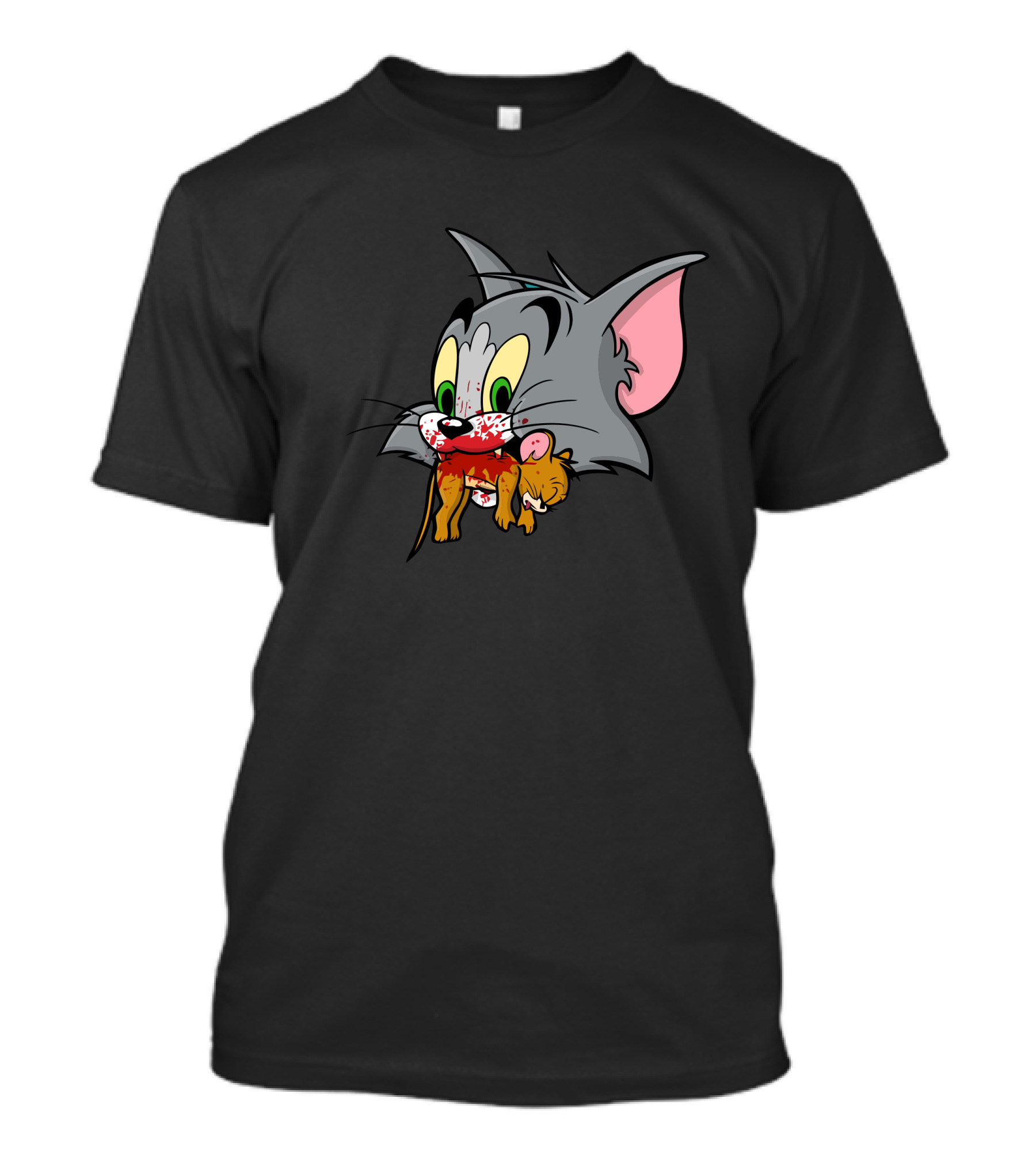 Finally Tom And Jerry Dark Humor T-Shirt