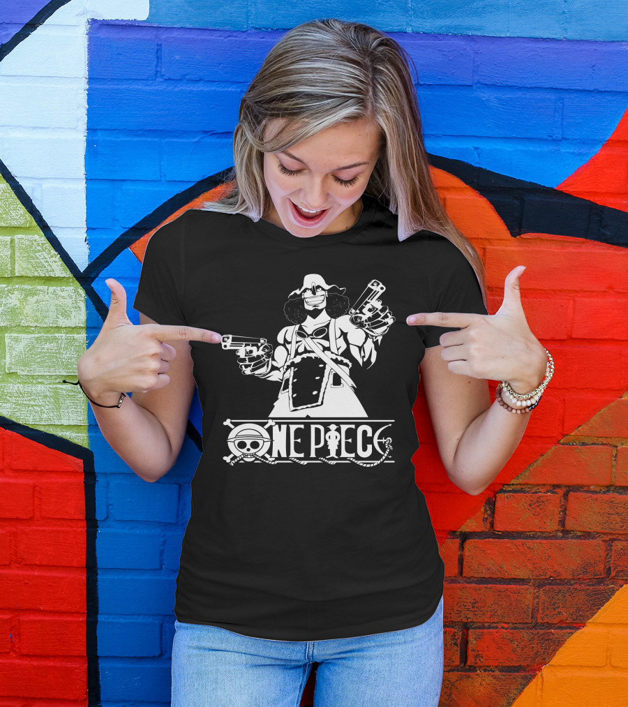 One Piece Usopp Pistol Pose T-Shirt