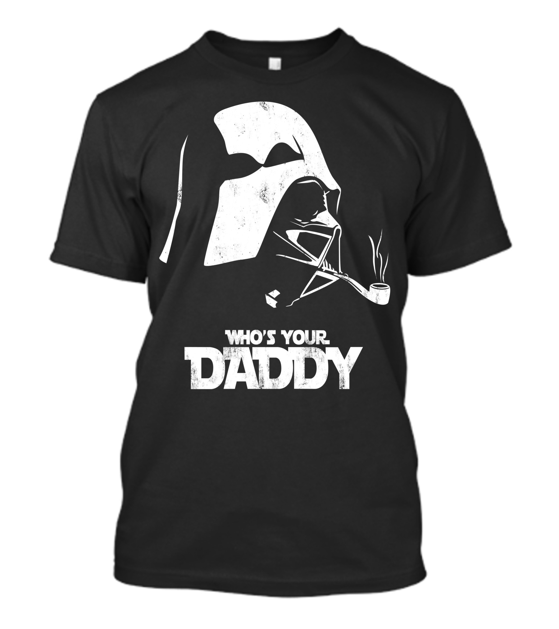 Who's Your Daddy Vader Smoking Pipe T-Shirt