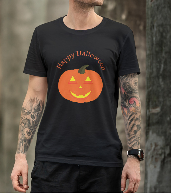 Happy Halloween Pumpkin T-Shirt