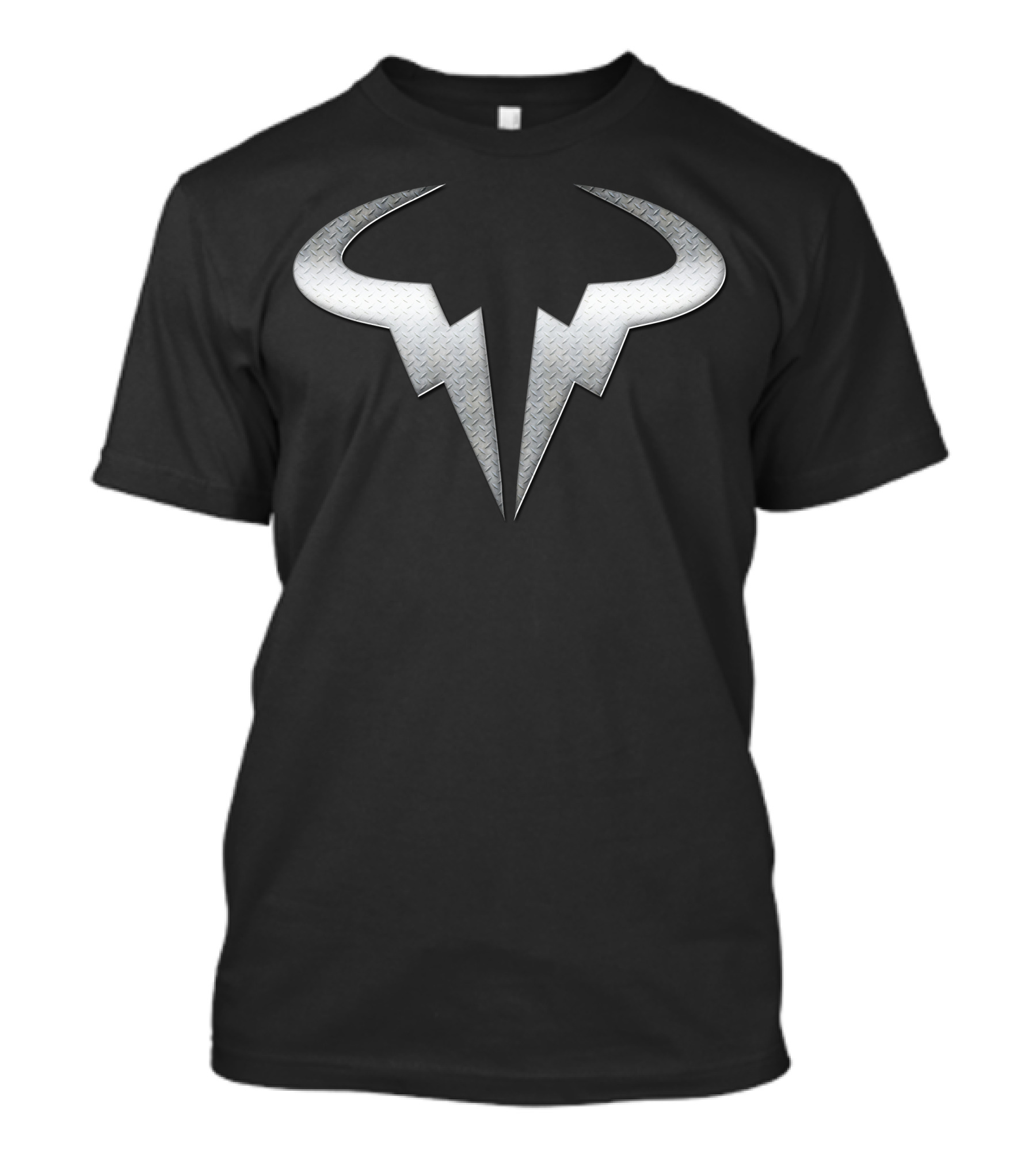 Rafael Nadal Bull Logo Gray Styles T-Shirt