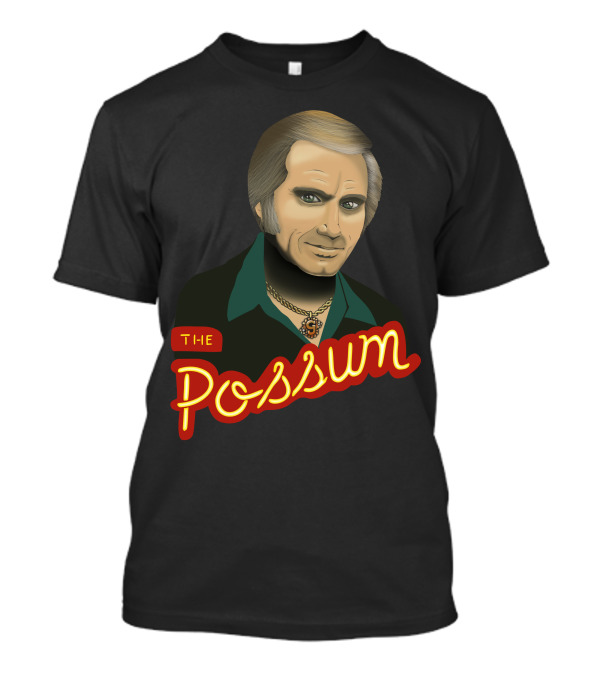 The Possum Portrait Of Classic Charm In T-Shirt