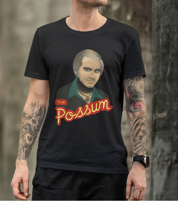 The Possum Portrait Of Classic Charm In T-Shirt
