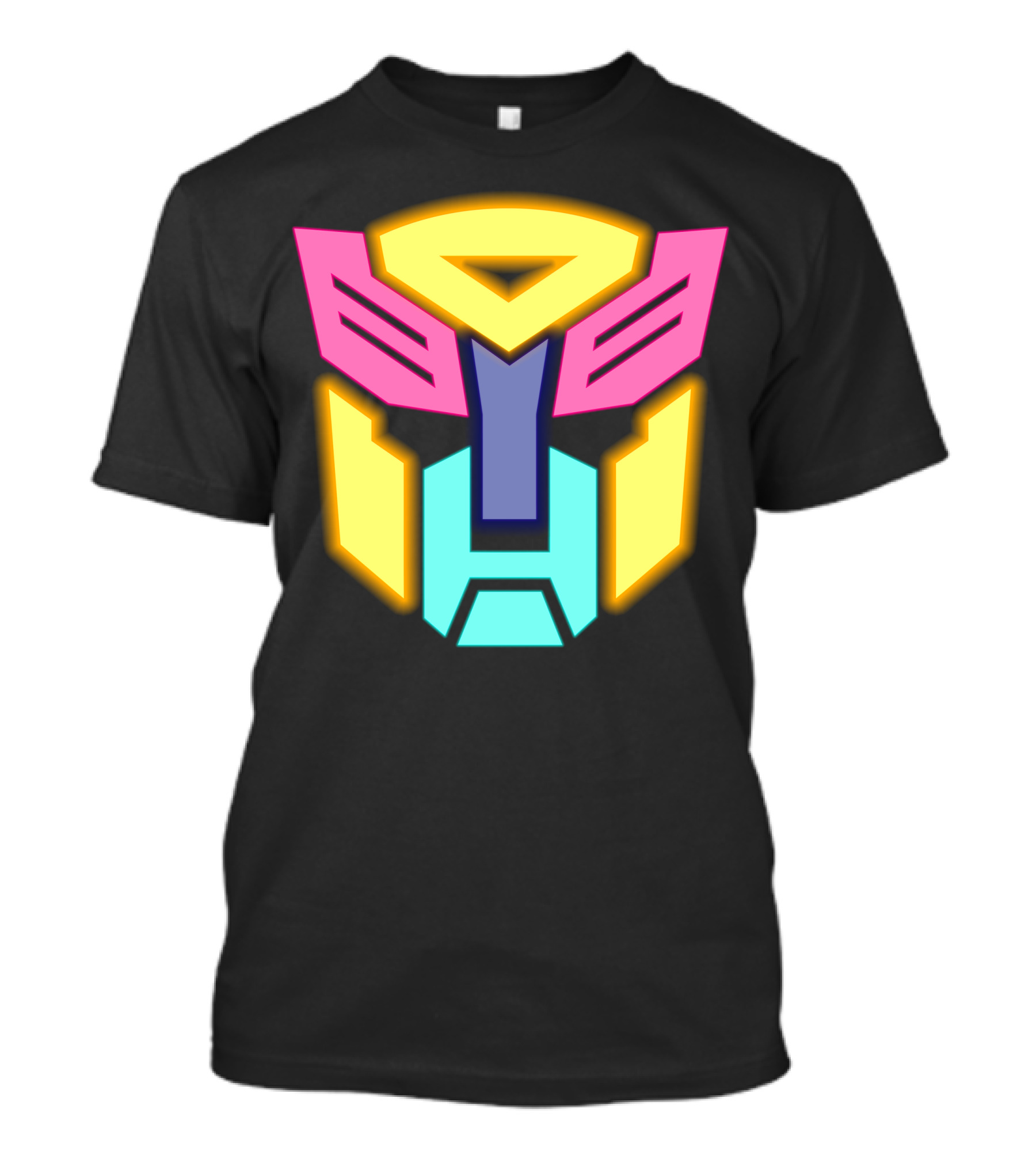 Transformers Neon Autobot T-Shirt