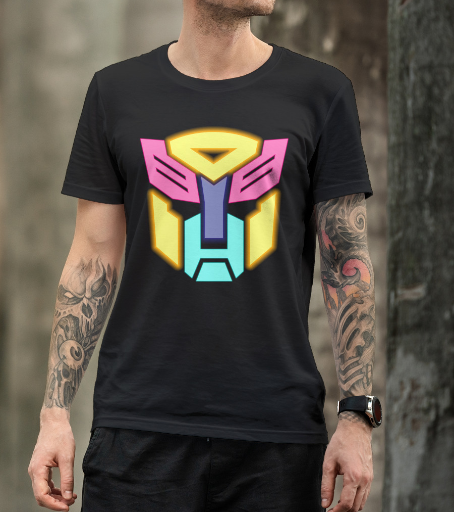 Transformers Neon Autobot T-Shirt