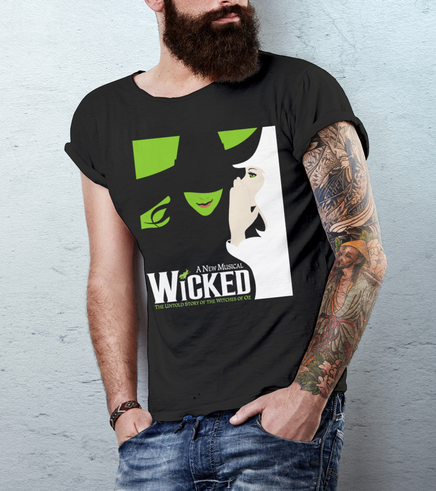 Wicked A New Musical The Untold Story Of The Witches Of Oz T-Shirt