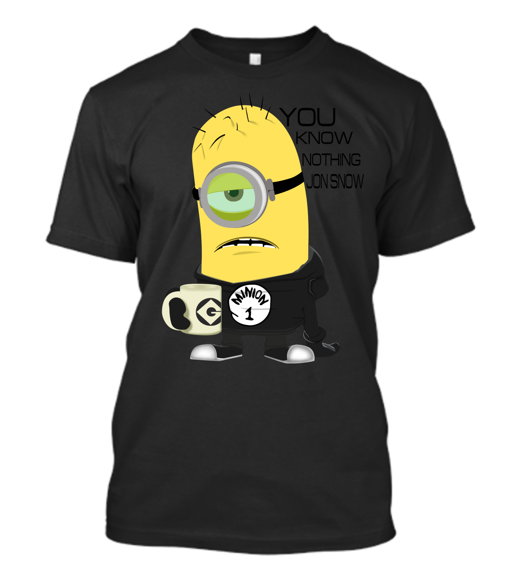 You Know Nothing Jon Snow Minion 1 Mug T-Shirt