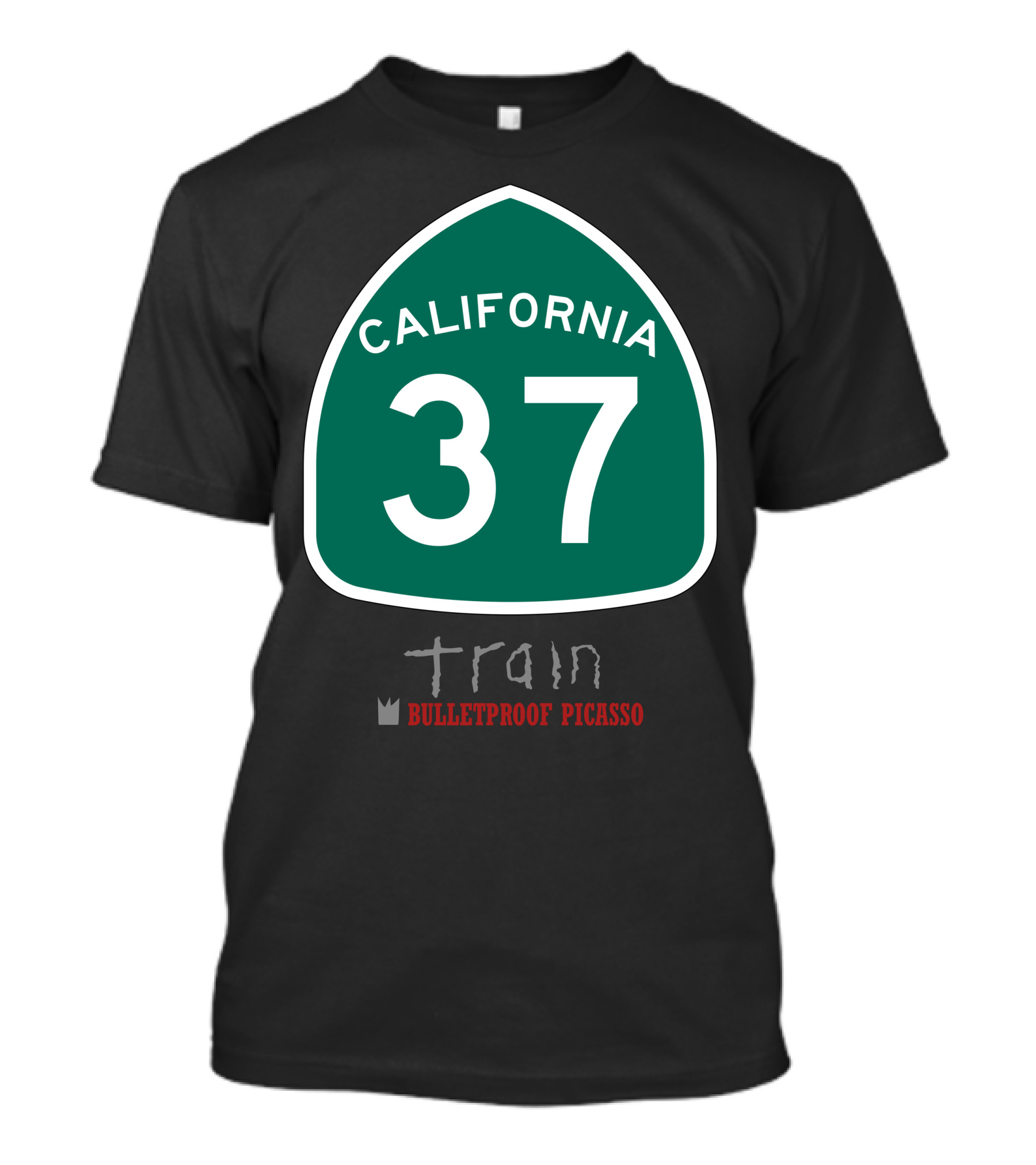 Train California 37 Bulletproof Picasso T-Shirt