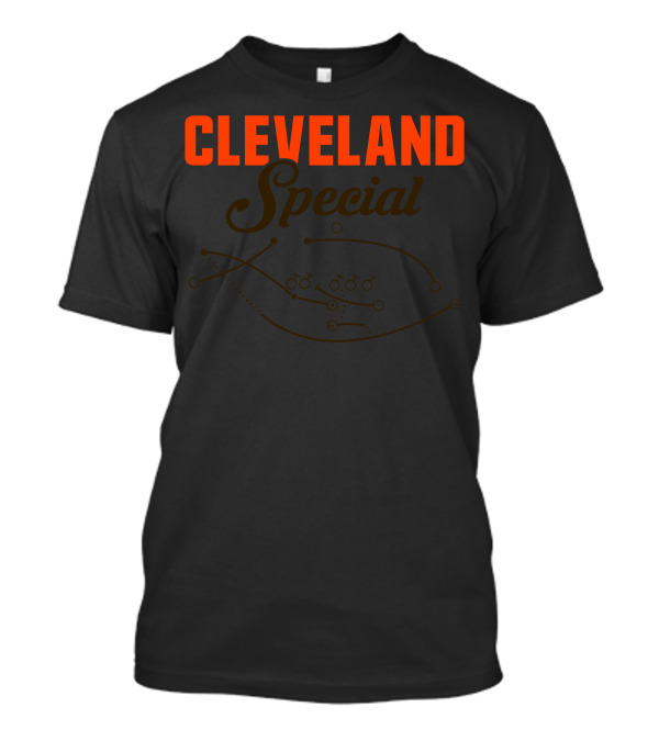 Cleveland Special Football Play Diagram T-Shirt