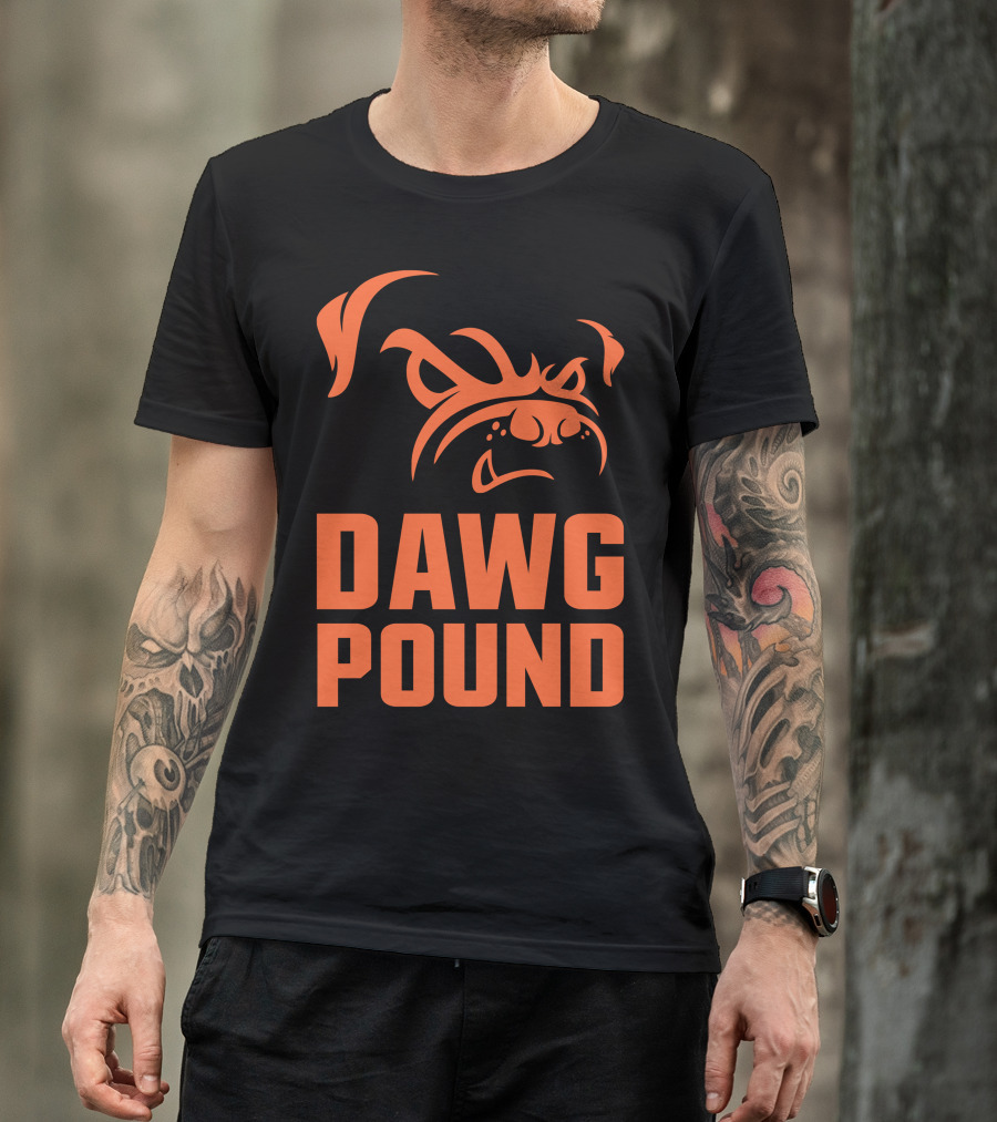 Dawg Pound Cleveland Browns Football Fan Gear T-Shirt
