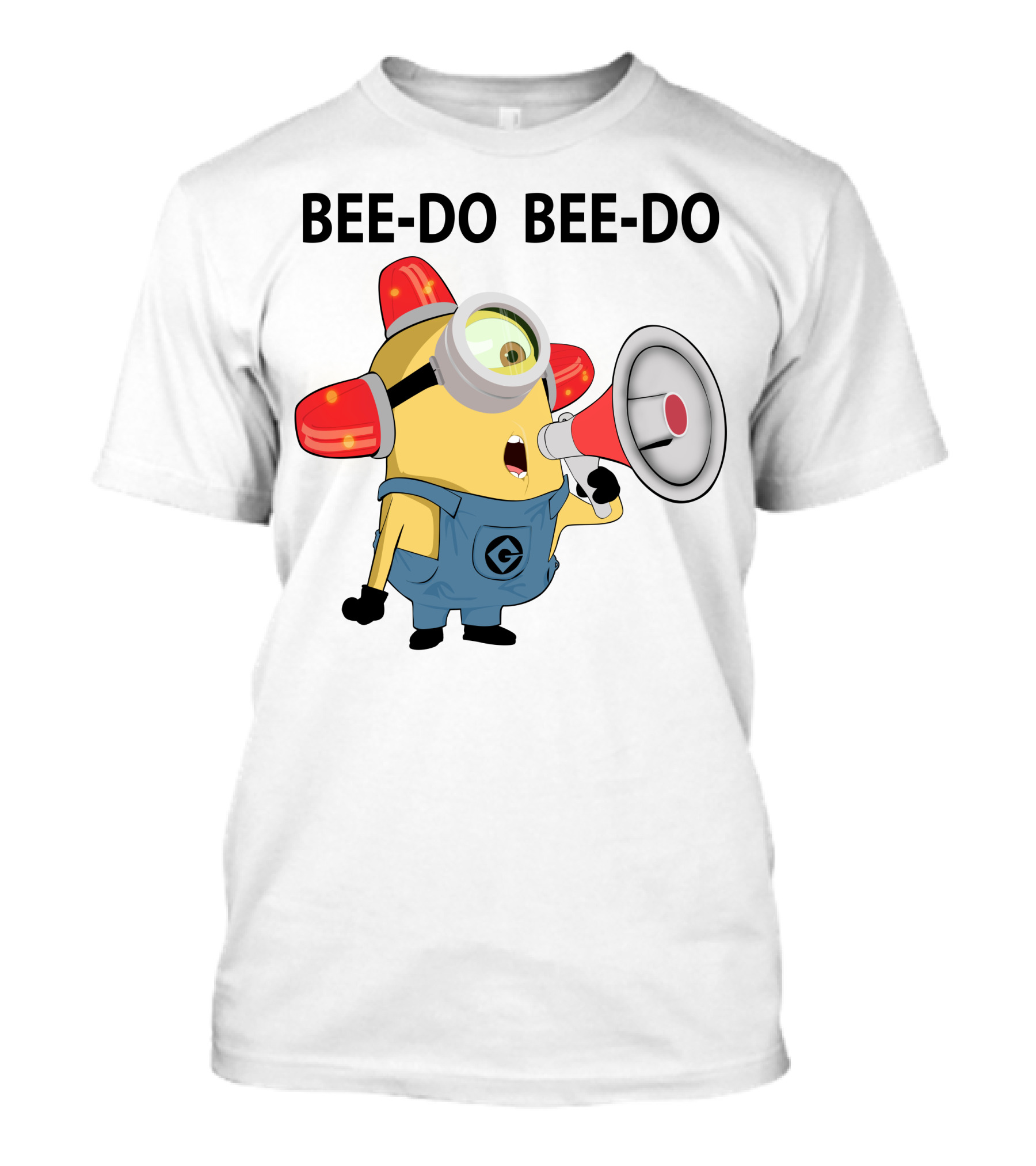 BEE-DO BEE-DO Minion Fireman Alarm T-Shirt