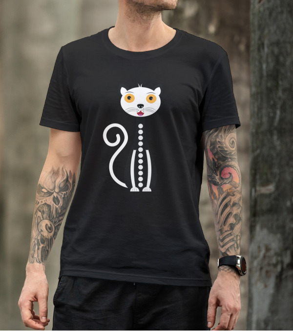 Funny Whimsical Cat Home Decor T-Shirt