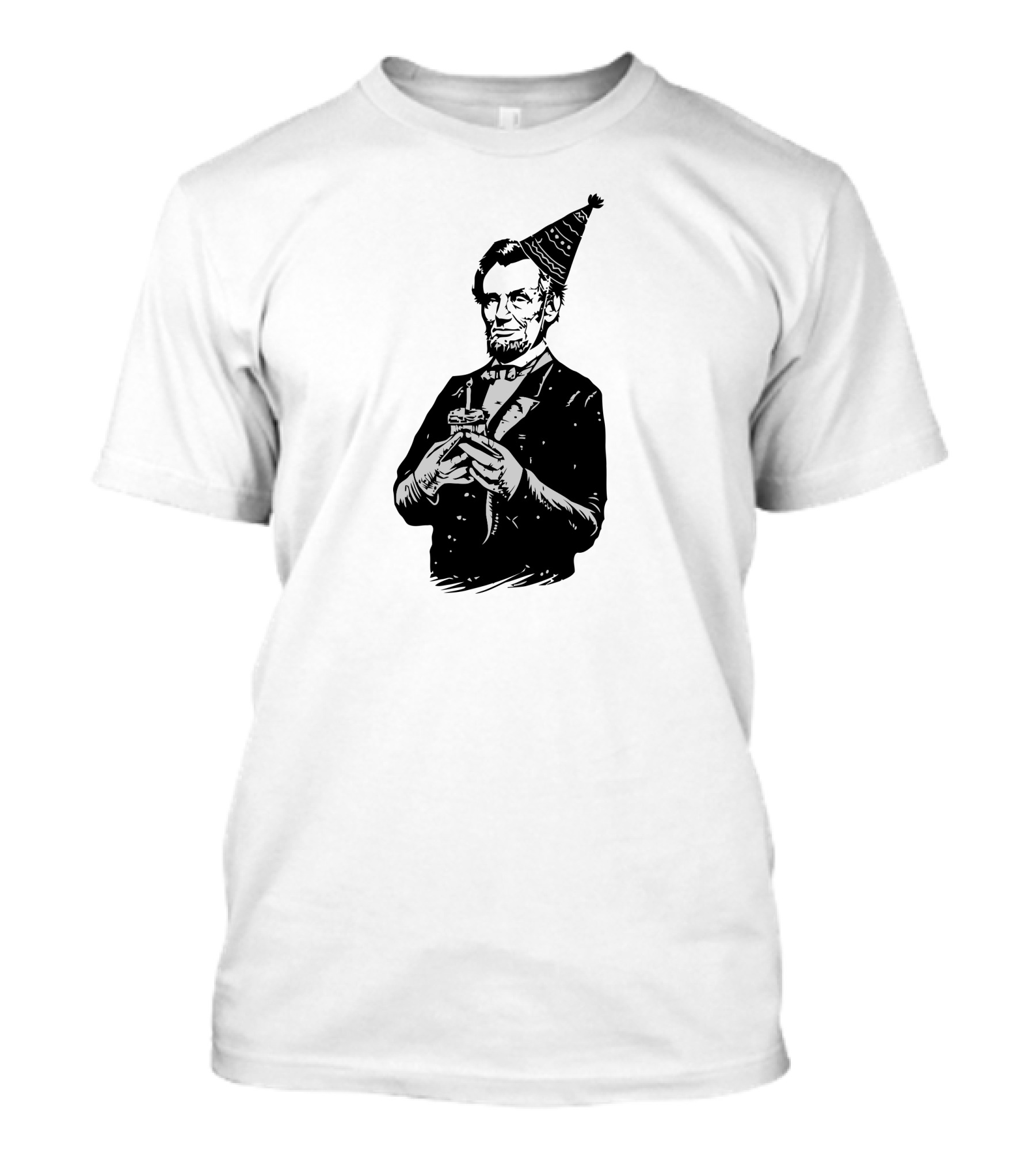 Happy Birthday Mr Lincoln Party Hat T-Shirt