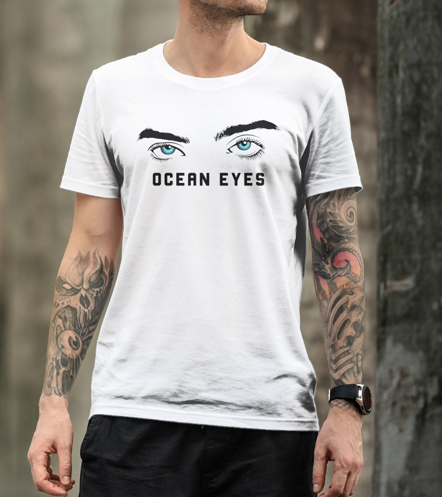 Ocean Eyes Blue Gaze T-Shirt