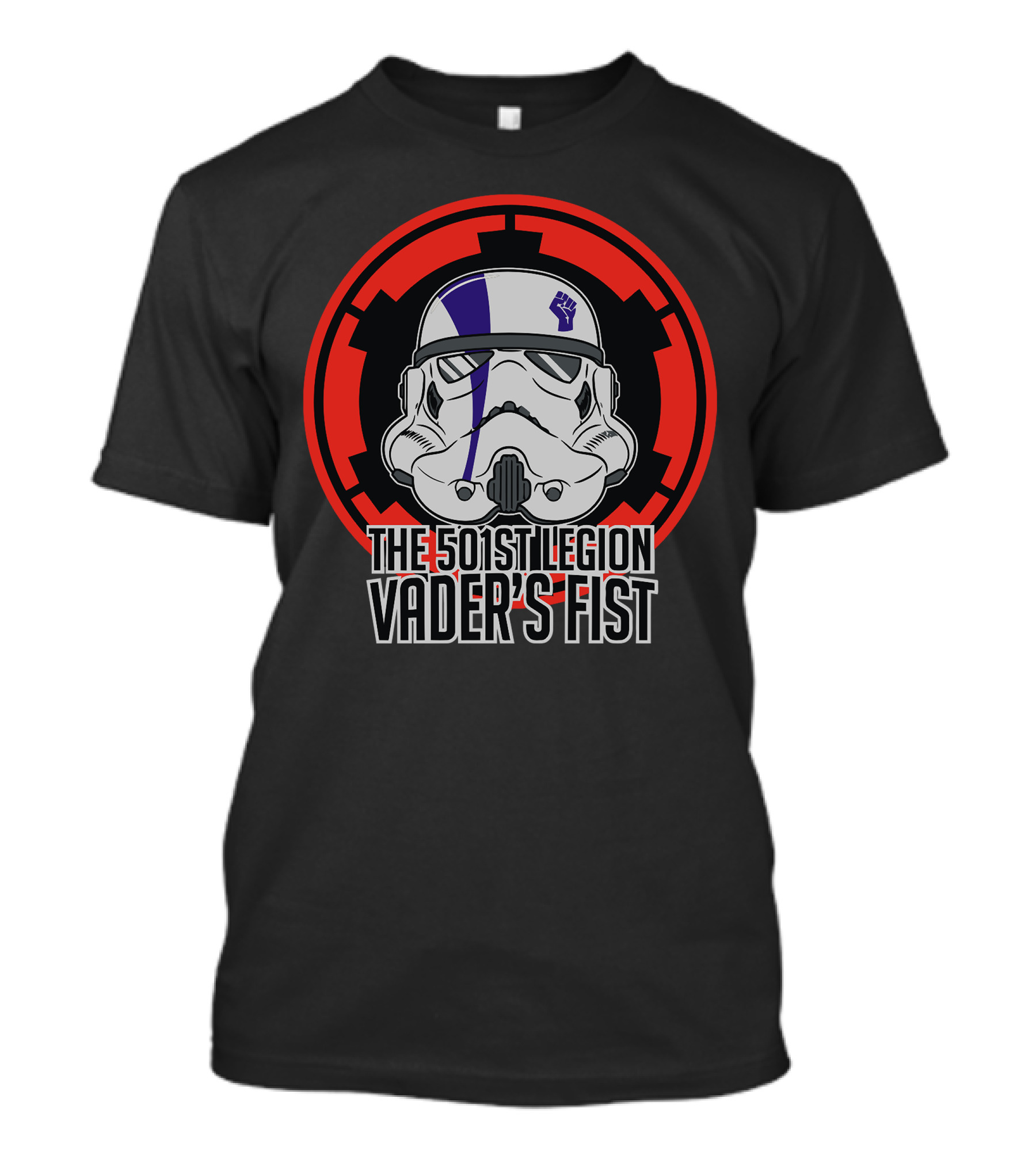 THE 501ST LEGION VADER'S FIST STORMTROOPER HELMET STAR WARS INSIGNIA T-Shirt